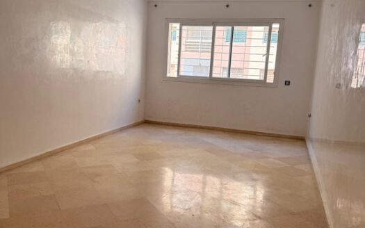 Appt Vide à Louer — 110 m² Résd Porte Californie 2 · Casablanca
